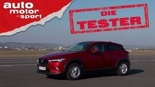 Mazda CX-3: Kleiner SUV mit 105 PS - Die Tester | auto motor und sport