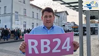 Unterbrechung der RB24 wird Thema im Landtag
