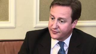 Media Trust at Party Conferences - David Cameron