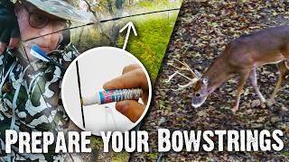 How to Clean and Wax Your Bow String - Preparing for Deer Season