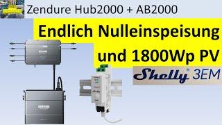 Zendure Hub2000 AB 2000 alle Details, alle Funktionen #Zendure #SolarFlow #Hub2000 #AB2000