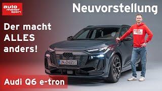 Neuvorstellung: Audi Q6 e-tron - so sieht die neue Elektro-Ära aus | auto motor und sport
