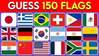 Guess The Country By The Flag Quiz  | Can You Guess 150 Flags?