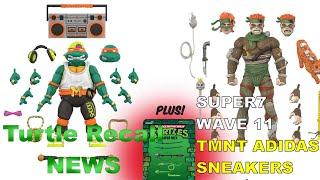 Super7 Wave 11, Adidas Sneakers, Manhole Cover in Dover, NH || Turtle Recall TMNT News 11/14/23