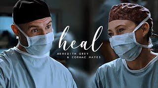 meredith grey & cormac hayes | heal