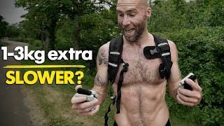 Does extra weight slow your RUNNING speed by much?