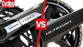 SRAM Force AXS v Shimano Ultegra Di2 R8100 | Groupset Head To Head