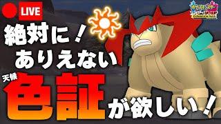 【ポケモン剣盾】ひでり天候証持ち色違いテラキオンを狙うのだ