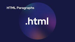 HTML Paragraphs