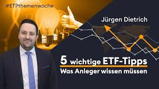 ETFs verstehen: Entscheidende Aspekte, die Du vor dem Kauf kennen solltest!