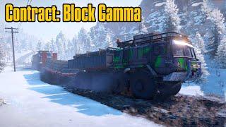 SnowRunner | Block Gamma | Chernokamensk Amur Russia