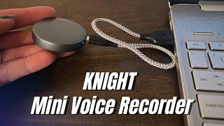 REVIEW KNIGHT Magnetic Voice Activated Recorder + Mini Voice Recorder for Car, Work, Class