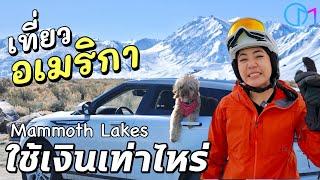 เที่ยวอเมริกาเล่น Snowboard ที่ Mammoth Lakes รัฐแคลิฟอร์เนีย จ่ายเท่าไหร่? #มอสลา