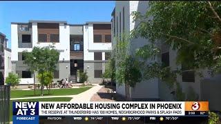 First phase of new affordable housing complex opens in Phoenix