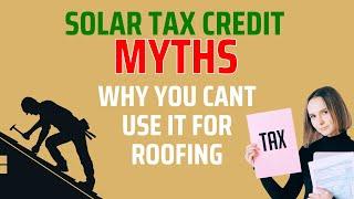 Can you get the Investment Solar Tax Credit ITC on a new roof?