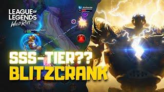 ️ BLITZCRANK IS BROKEN AFTER THE PATCH!! | ITEMS AND RUNES | WILD RIFT