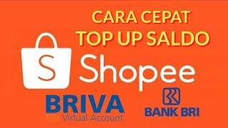 Cara Top Up Saldo ShopeePay Melalui Briva BRI Mobile Banking