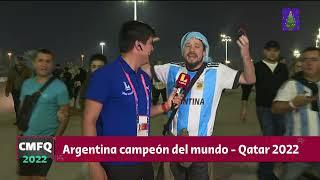 "¡Qué viva toda Latinoamérica!" Luisito Comunica celebró triunfo argentino en el mundial #Qatar2022