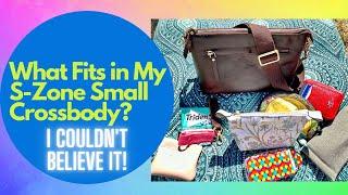 What fits in My S-ZONE Small Crossbody Bag? I Couldn't Believe It!