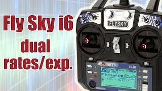 FlySky i6. Double expenses and exhibitors (dual rate/exp) | Hobby Island.RF