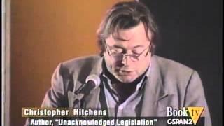 Christopher Hitchens   2001   Discussing 'Unacknowledged Legislation'