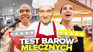 WIELKI TEST BARÓW MLECZNYCH W WARSZAWIE!