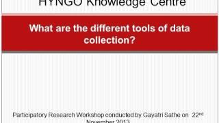 What are the different tools of data collection?