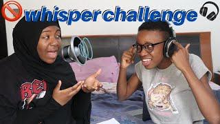 Whisper Challenge | *CRAZY* | MUST Watch! | Ft. Fauziyah Gebi