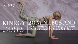 20 MIN LEGS & GLUTES WORKOUT WITH JULIANNE HOUGH | CARVE