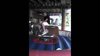 Bull riding Cherokee