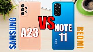 Samsung Galaxy A23 vs Xiaomi Redmi Note 11 