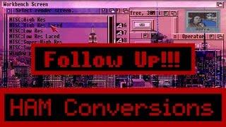 FOLLOW UP!!! - How To Convert Modern Photos to Commodore Amiga HAM Mode