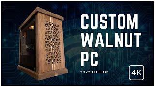 DIY Walnut Computer Case  |  4k Video Editing Work Station