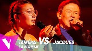 Charles Aznavour - 'La Bohème' ● Taméra & Jacques | Duels | The Voice Belgique