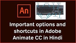 Important Options and Short Cuts in Adobe Animate CC in Hindi | 2D Animation Full Course in Hindi