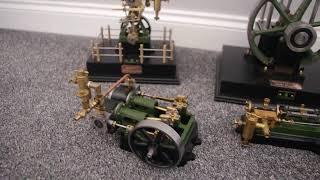 My collection of Stuart Turner live steam engines