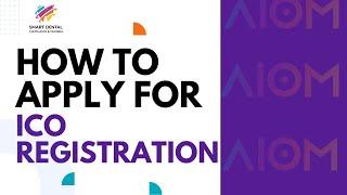 How to apply for ICO registration