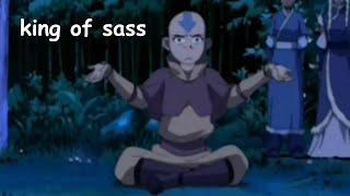 why does no one talk about sassy aang?? (compilation)