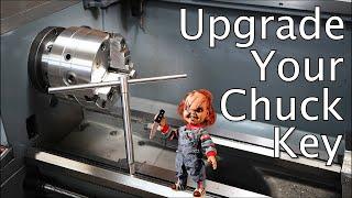 Make New Lathe Chuck Key - Upgrade Yours Now!