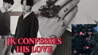 Jungkook confesses his love