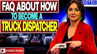 Are you interested in becoming a truck dispatcher? #dispatchtrainingcenter #dispatcher #freight