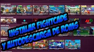 TUTORIAL FIGHTCADE 2 + AUTODESCARGA 2025  ¡NO BUSQUES MÁS LAS ROMS!