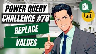 How To Replace Words With Numbers In Excel Super Fast! - Power Query Challenge 78