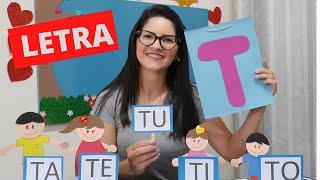 LETRA T DE: TATI, TERRA, TANGRAM