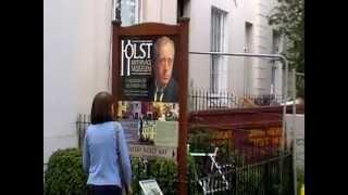 Birthplace of composer Gustav Holst, Cheltenham, England