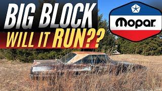 Will This 1967 BIG BLOCK Dodge Coronet RUN and DRIVE?