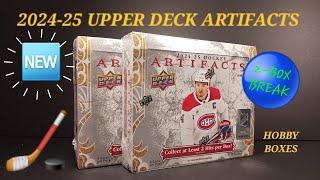 THERE'S ANTIQUITY IN ARTIFACTS! ️️⬅️ 2024-25 UPPER DECK ARTIFACTS HOCKEY  2-BOX HOBBY BREAK 