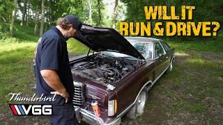 Ford Thunderbird ABANDONED For 20 Years! Will it RUN AND DRIVE Home?