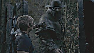 Resident Evil 4 Remake - Mendez Village Chief Boss Fight (4K 60FPS) 2023