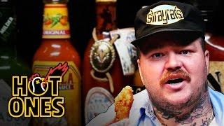 Matty Matheson Turns Into a Motivational Speaker Eating Spicy Wings | Hot Ones